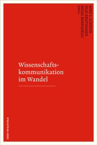 Coperta cărții "Wissenschaftskommunikation im Wandel"