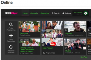 Postul public BBC are o prezență constantă în online în Marea Britanie